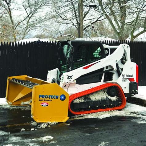 skid steer snow pusher boss|best skid steer snow pusher.